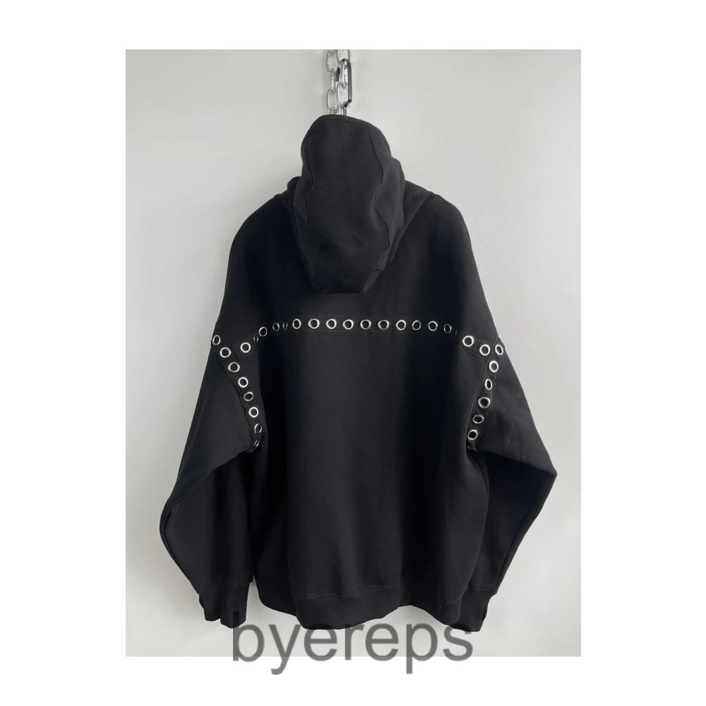 Hell System Studded hoodie