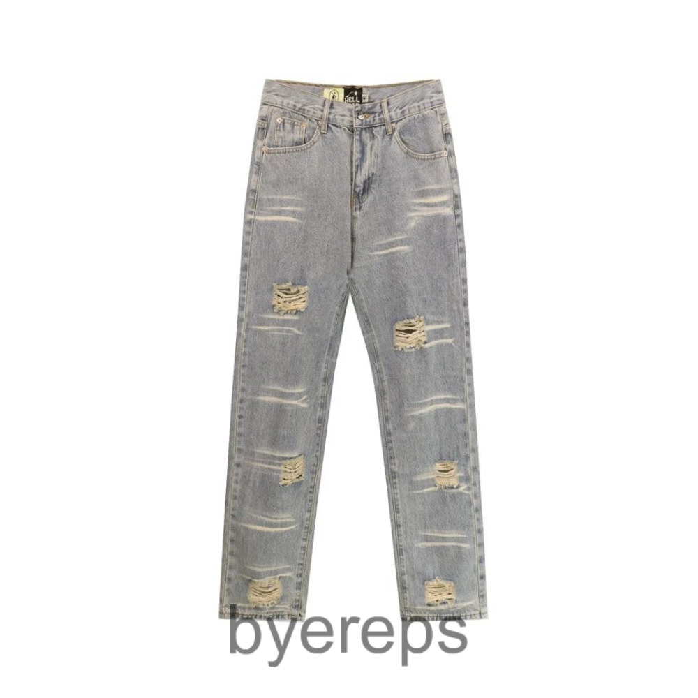 Unbranded Hellstar distressed jeans — photo 2 of 4