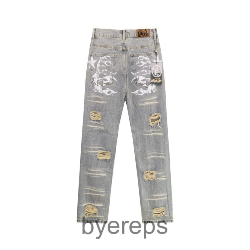Unbranded Hellstar distressed jeans — photo 3 of 4