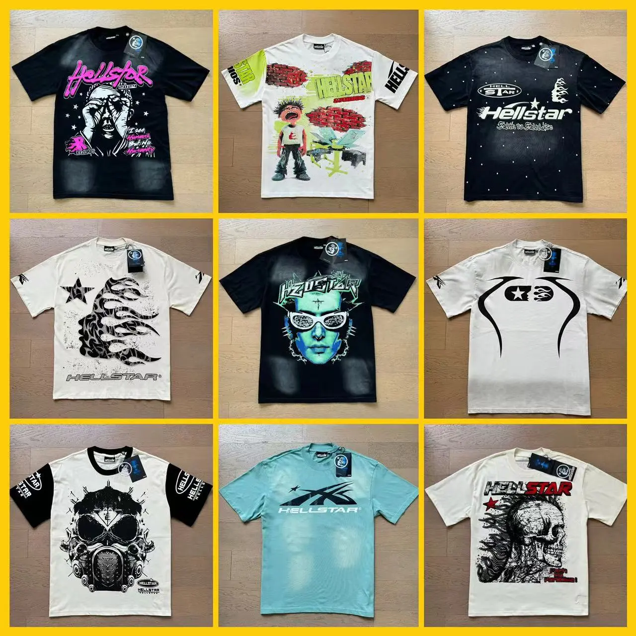 Hellstar Graphic T-Shirt Collection