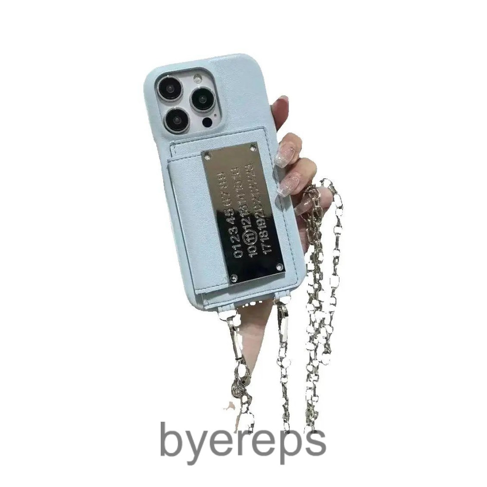 High-quality metal calendar cross-body card case for mobile phone