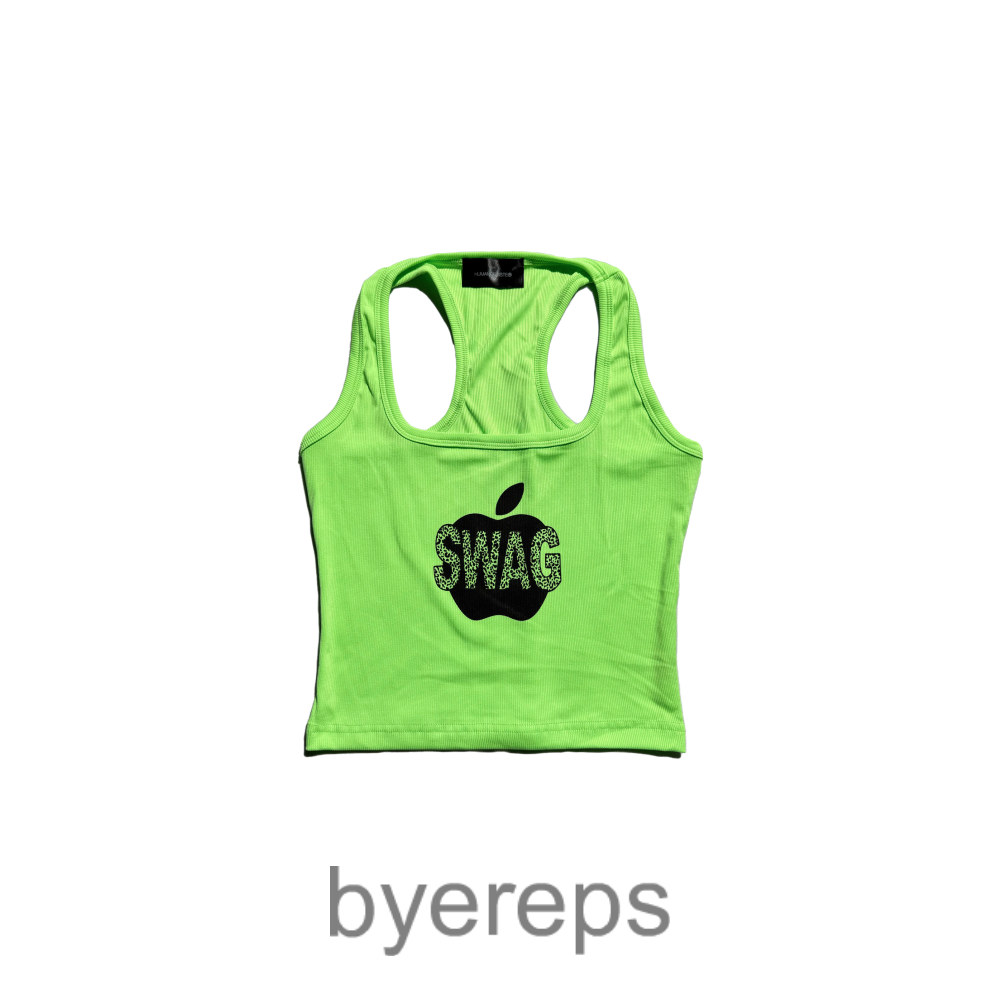 Human Register/Green Apple Tank Top