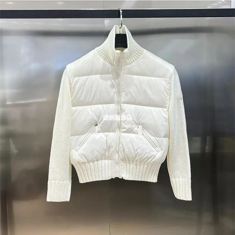 Hybrid Knit Sleeve Down Jacket