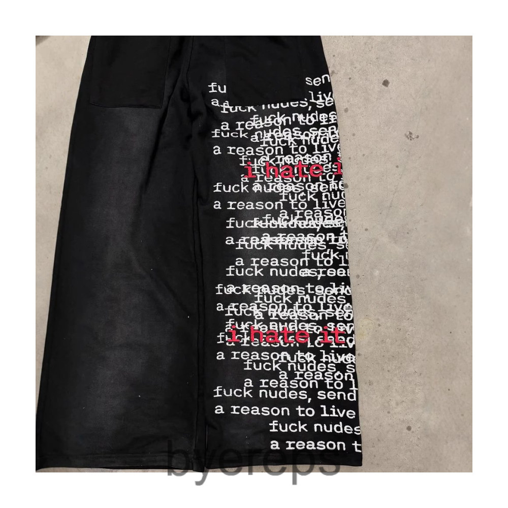 Unbranded I Hate It Baggy Sweatpants — photo 2 of 4