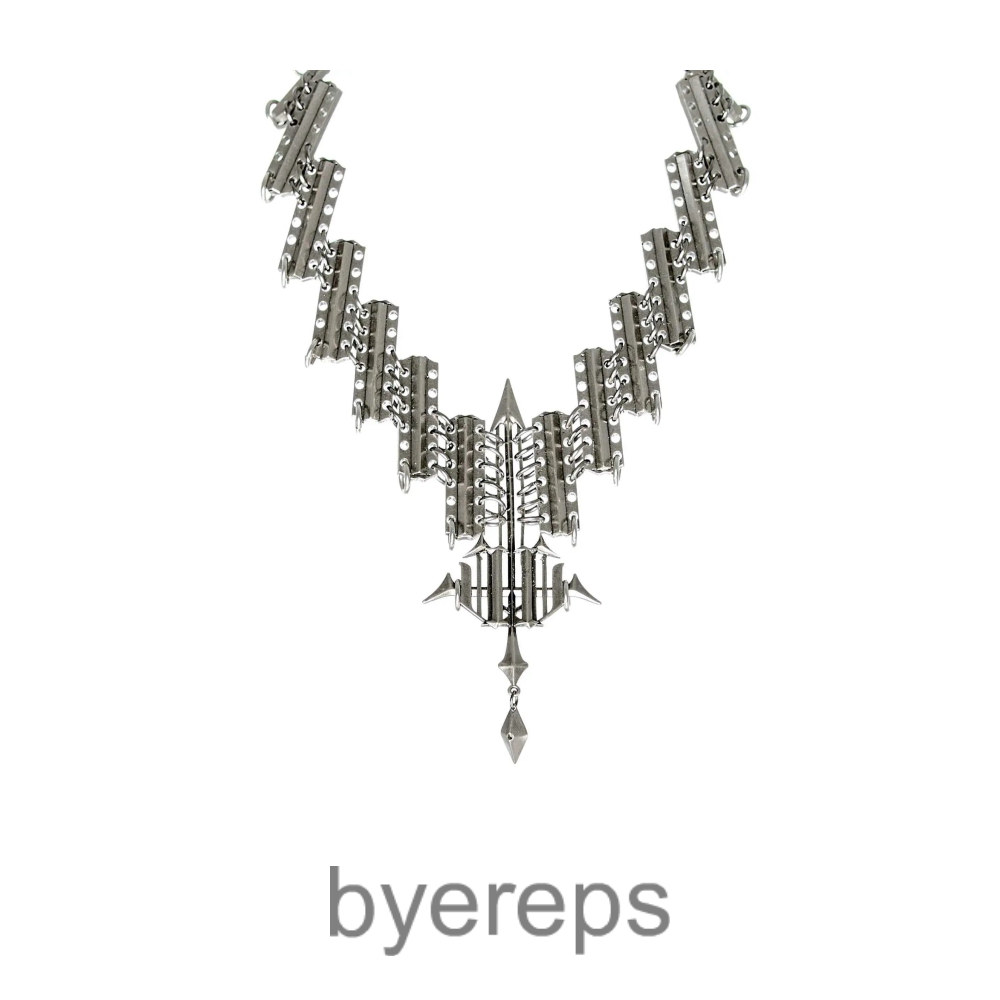 Iiimiii Remnant I Series Dark Metal Necklace