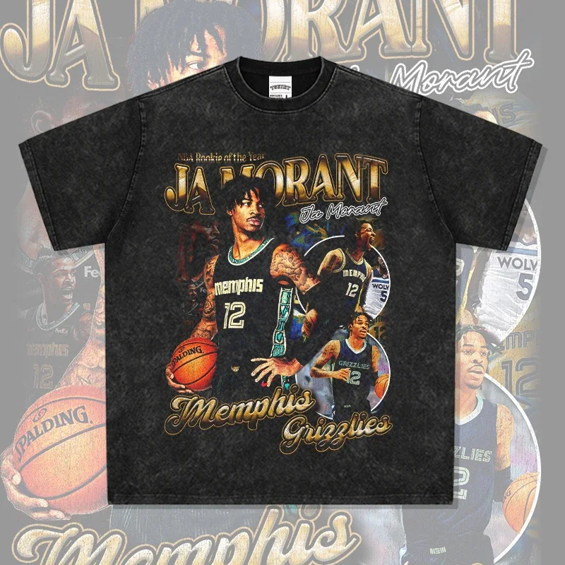 Ja Morant Vintage Graphic T-Shirt