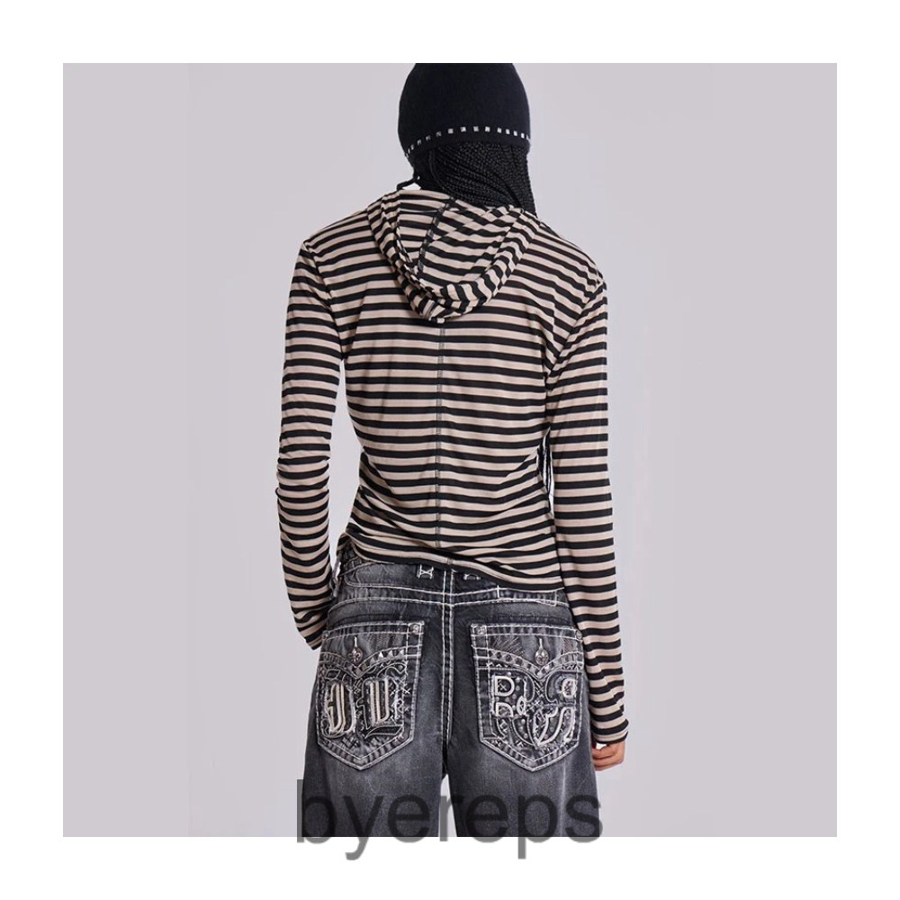 Unbranded Jaded London Striped Hoodie — photo 3 of 4