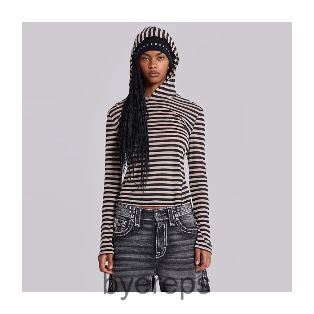 Unbranded Jaded London Striped Hoodie — photo 4 of 4