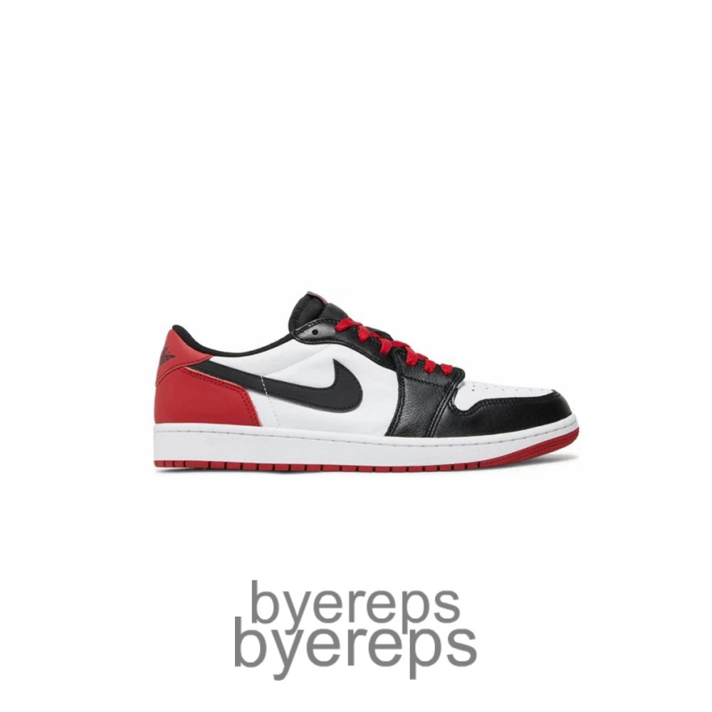 Jordan 1 Low Black Toe