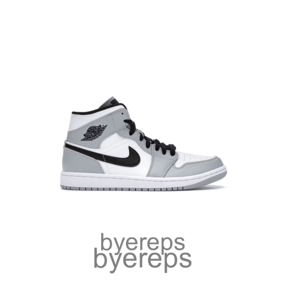 Jordan 1 Mid Light Smoke Grey