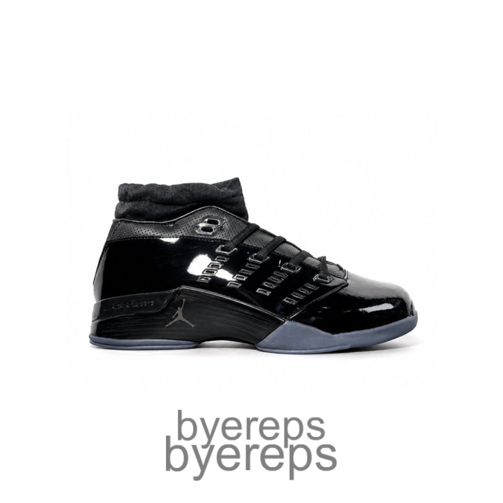 Jordan 17 Retro Low Black Patent