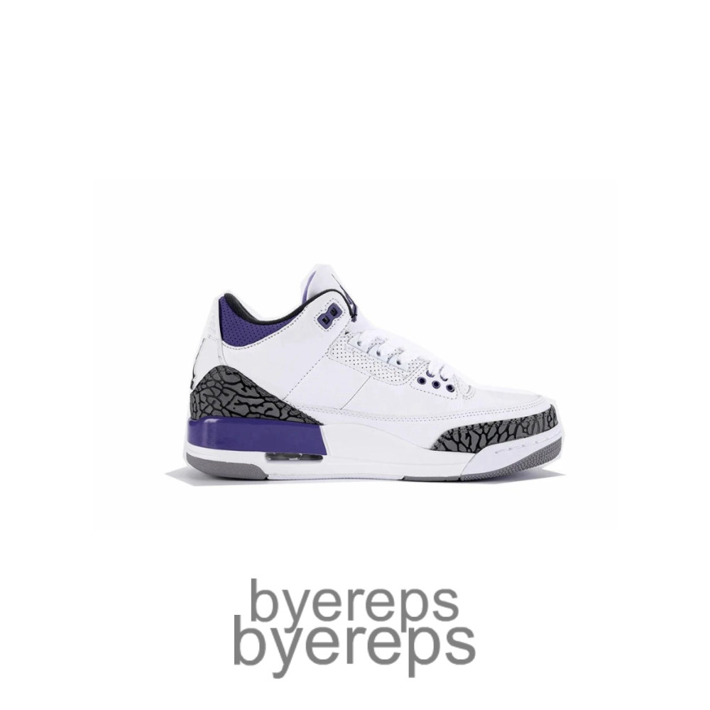 Jordan 3 Dark Iris
