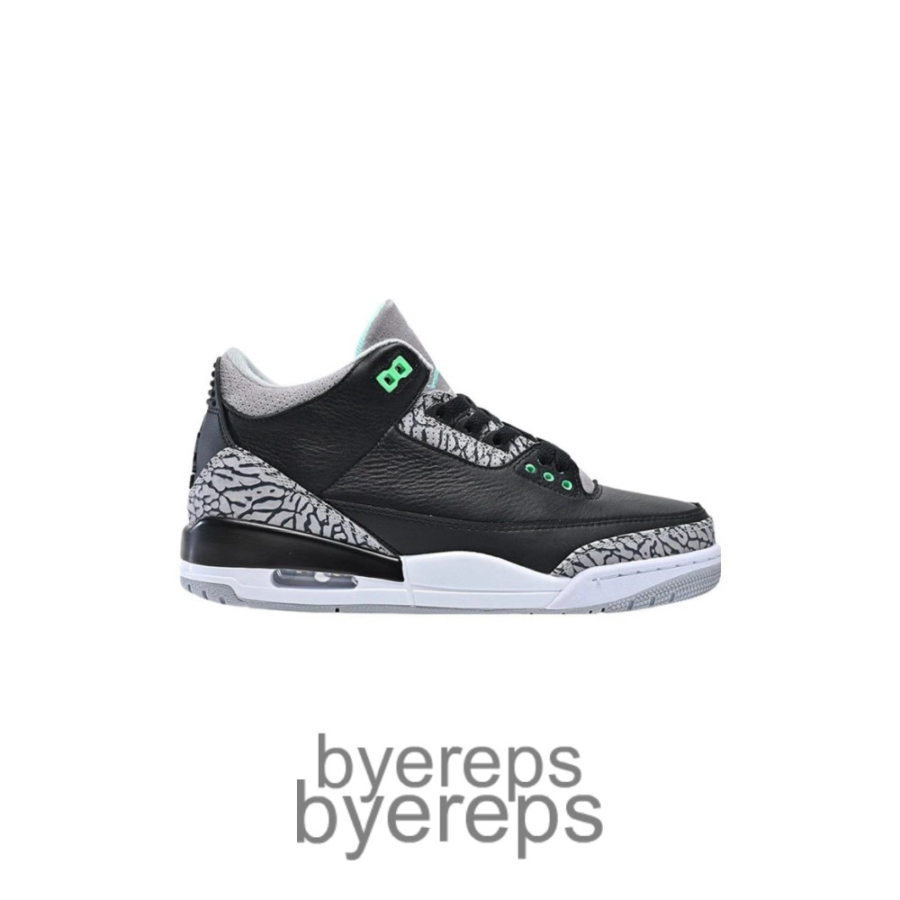 Jordan 3 Green Glow