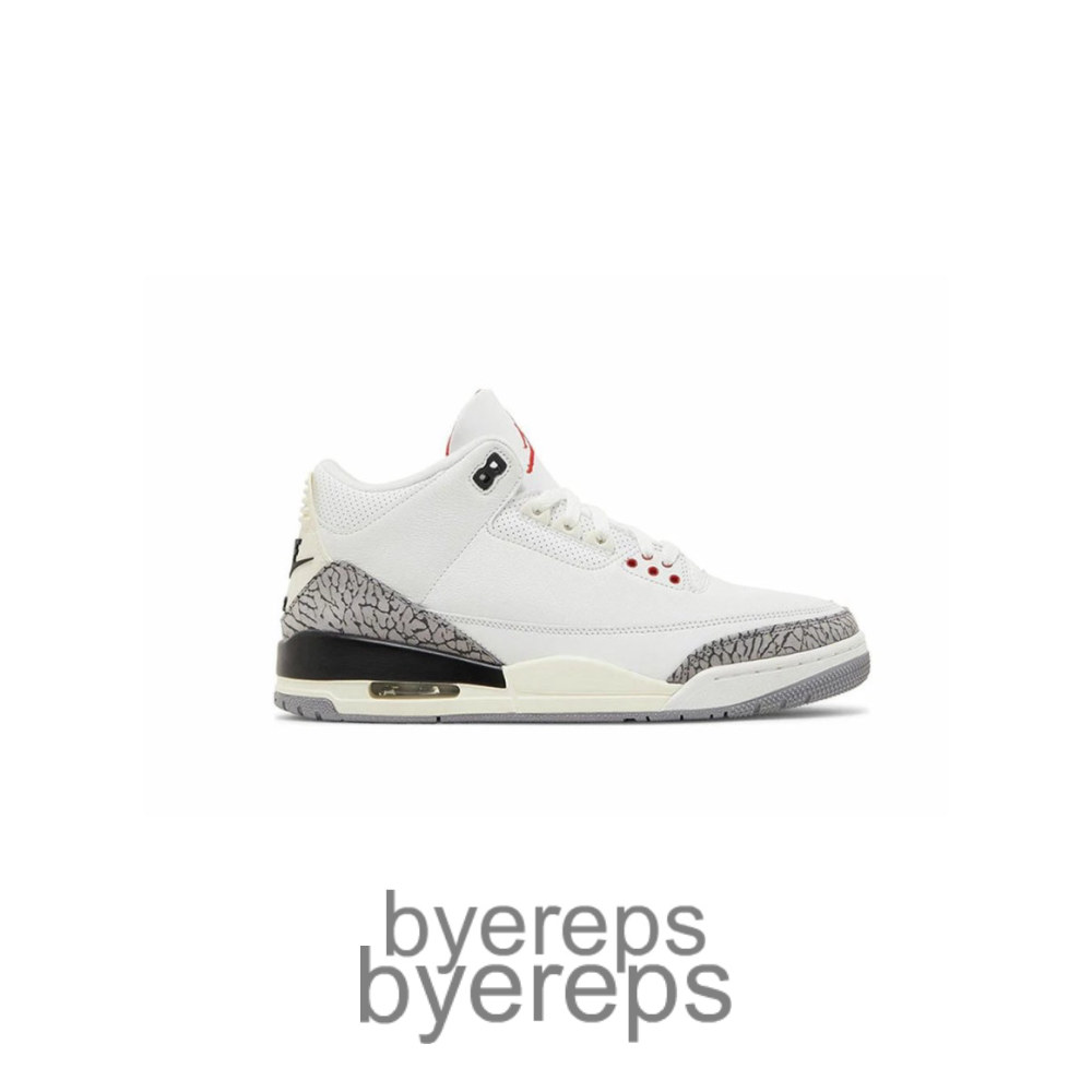 Jordan 3 White Cement Reimagined