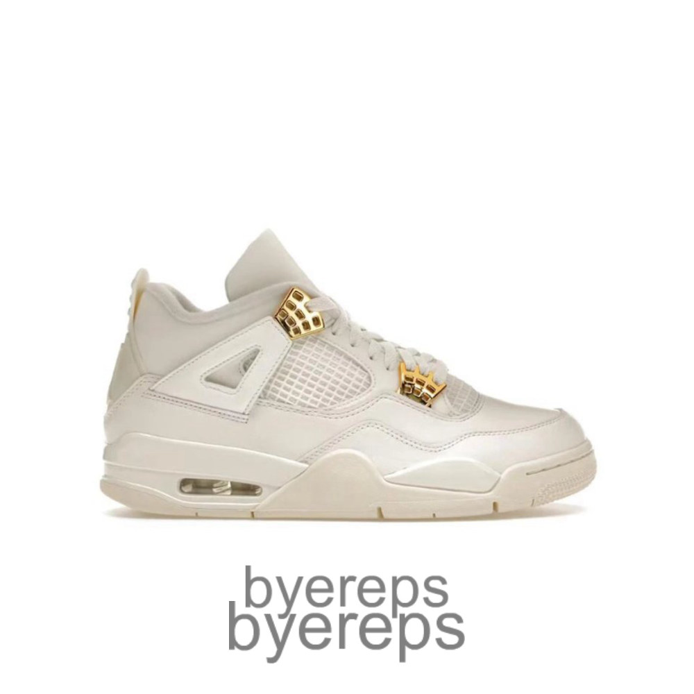 Jordan 4 Retro Metallic Gold Women