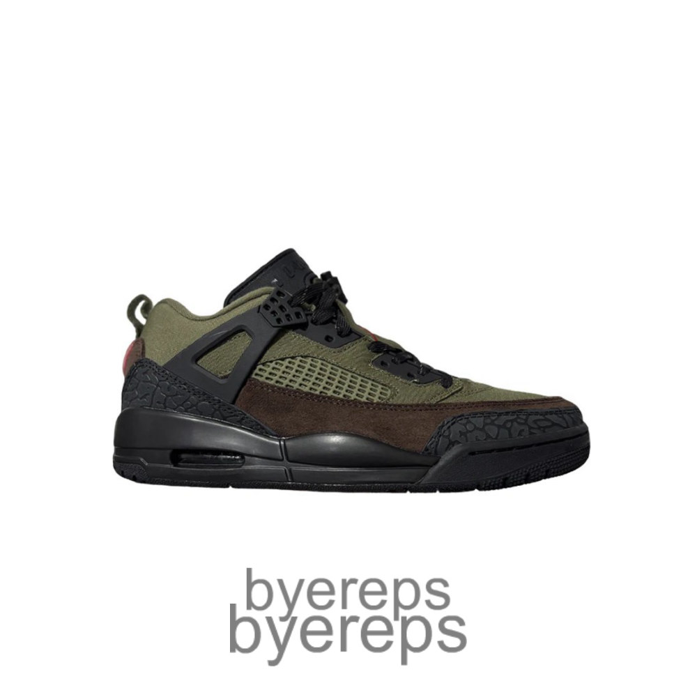 Jordan Spizike Low Green Black