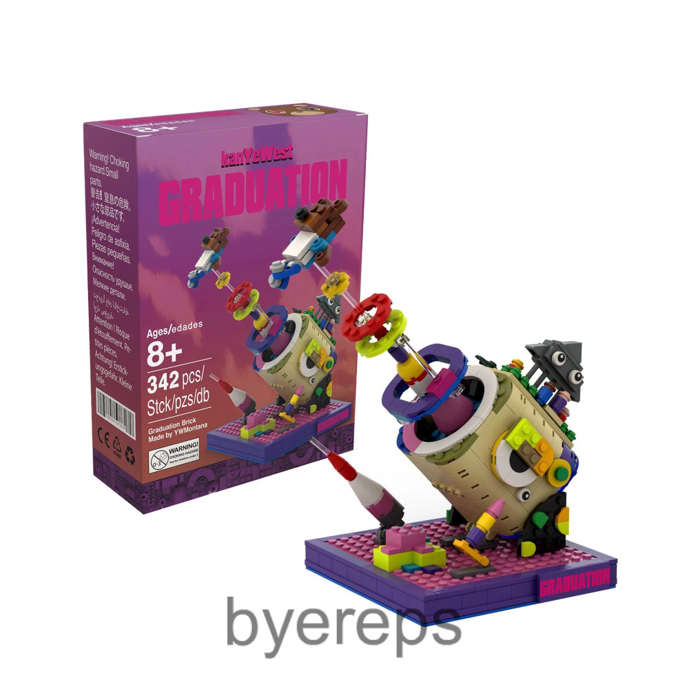 Kanye West Graduation Lego Set