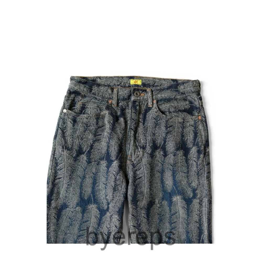 Kapital Leaf Print Denim — photo 3 of 4