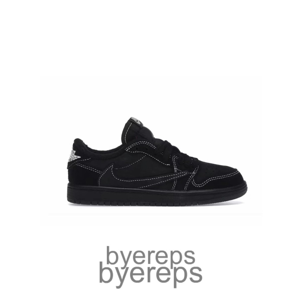Kid Size Jordan 1 Travis Scott Black Phantom (PS) Do5442-001