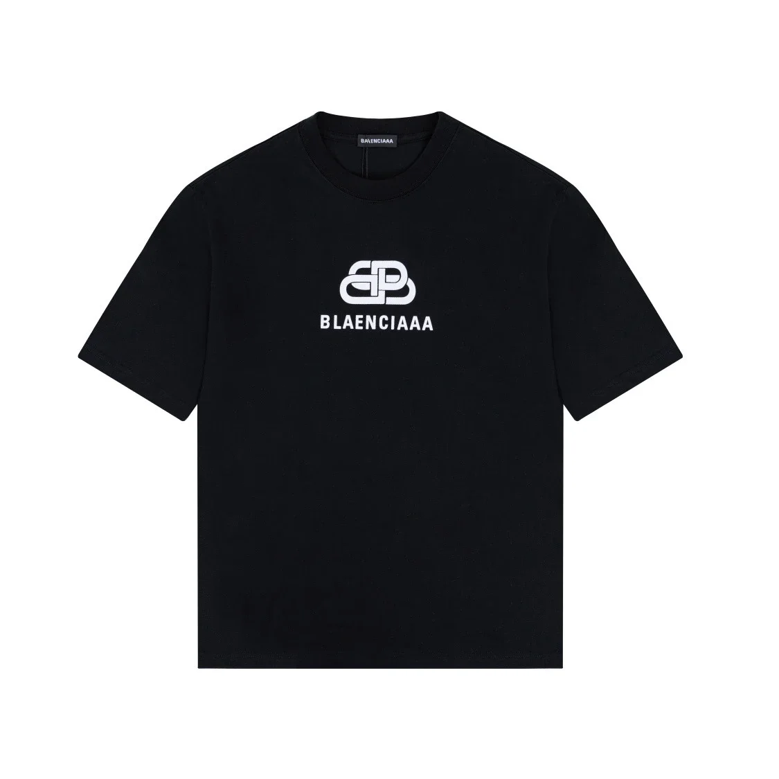 knockoff Balenciaga-style T-shirt.