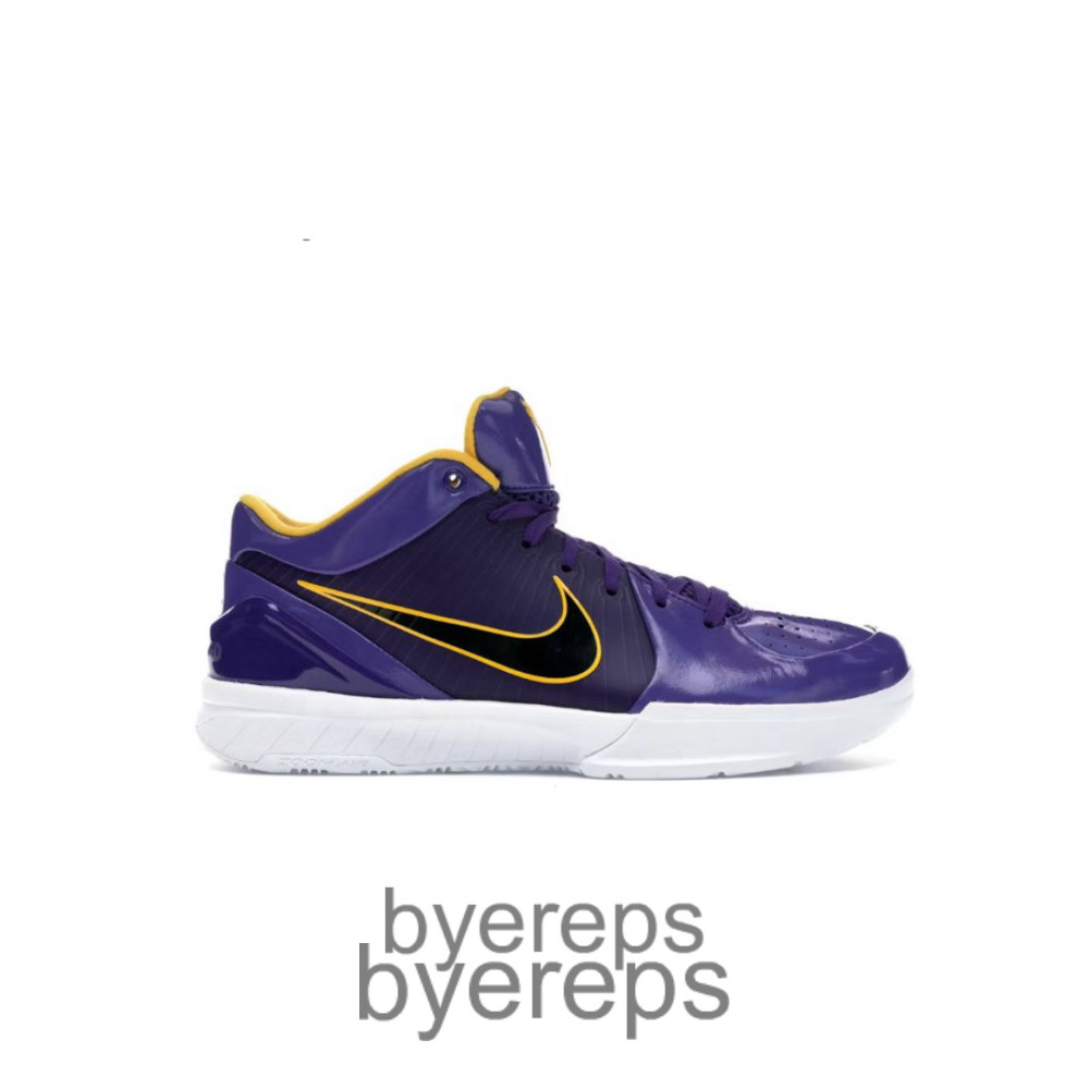 Kobe 4 Protro Undefeated Los Angeles Lakers