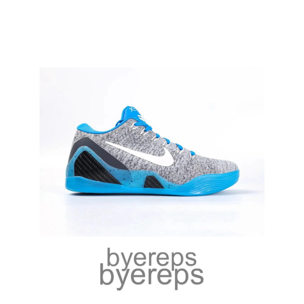 Kobe 9 Elite Low Grey Blue