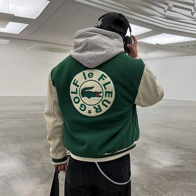 Lacoste x Golf Le Fleur Varsity Jacket