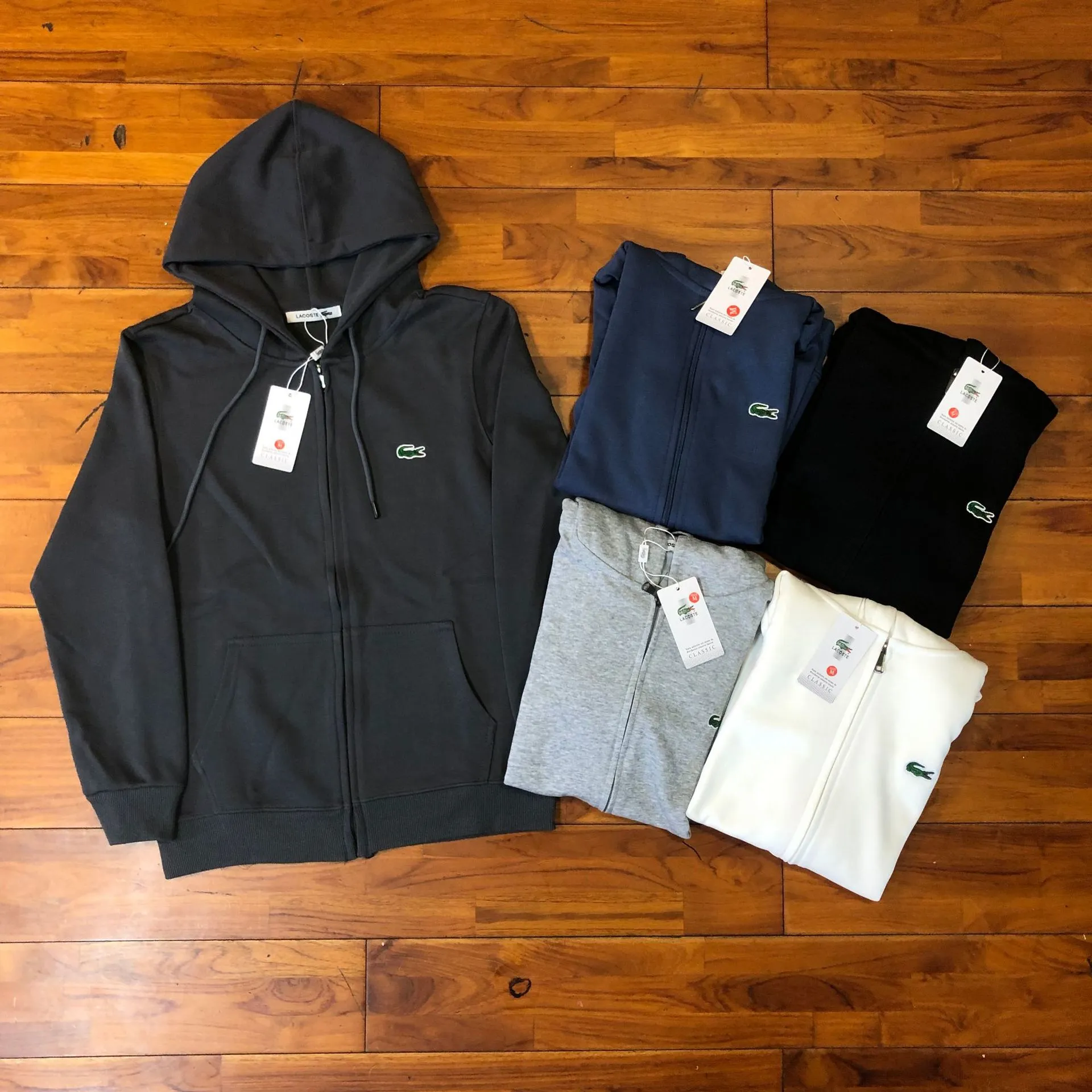 Lacoste Zip-Up Hoodies