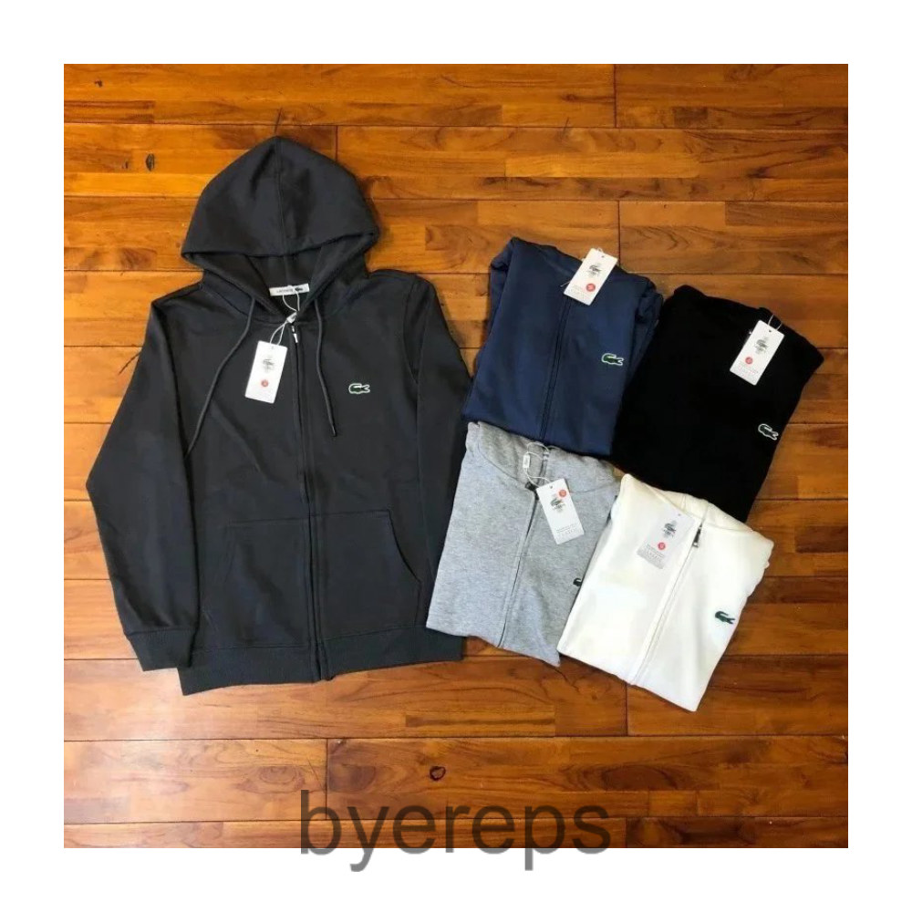 Lacoste zip-up's ( 10 + colors )