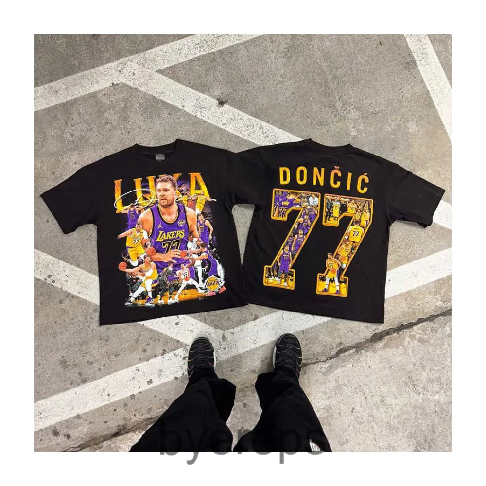 Unbranded Lakers Luka Tee — photo 2 of 4