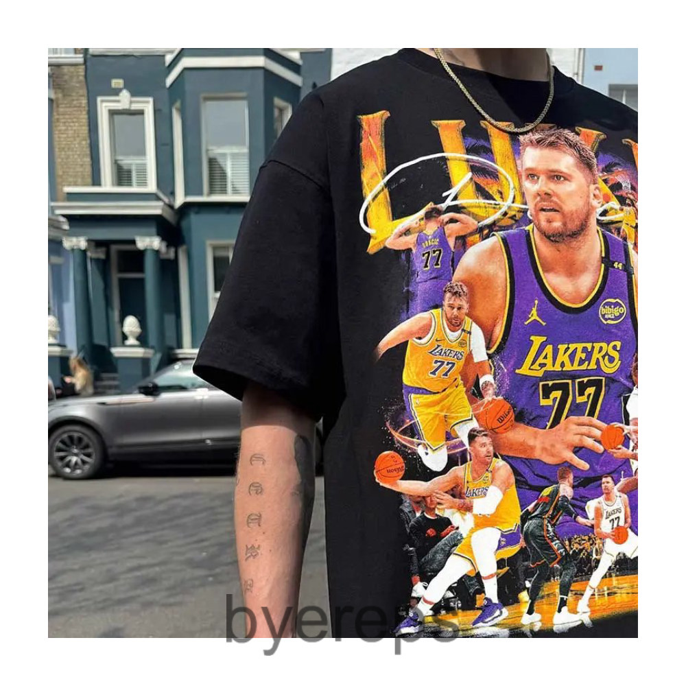 Unbranded Lakers Luka Tee — photo 3 of 4