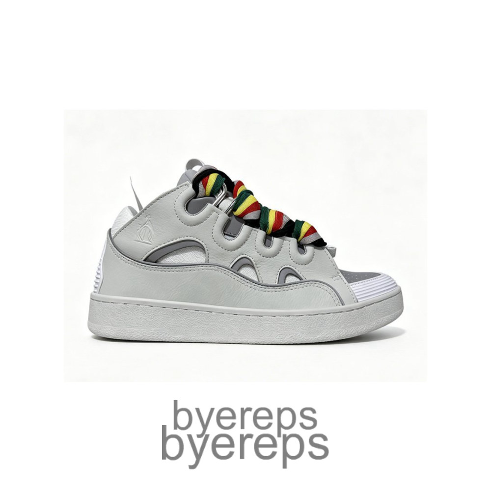 Lanvin Curb Sneaker White Multicolor