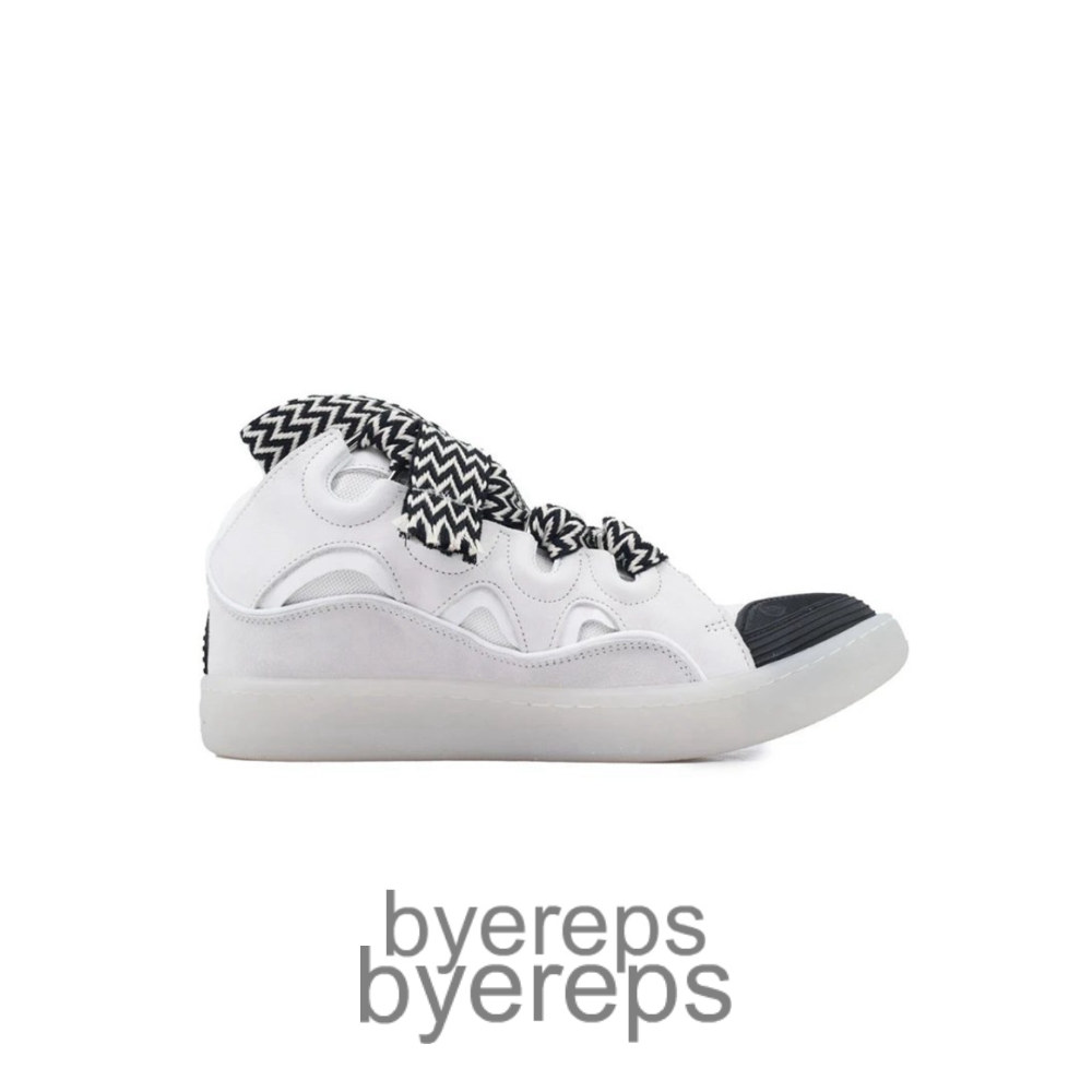 Lanvin Curb Sneakers Grey White Black