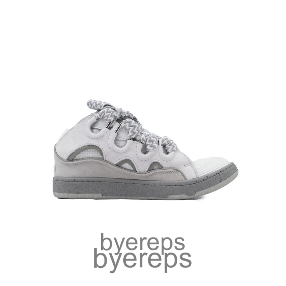 Lanvin Curb Sneakers Lime