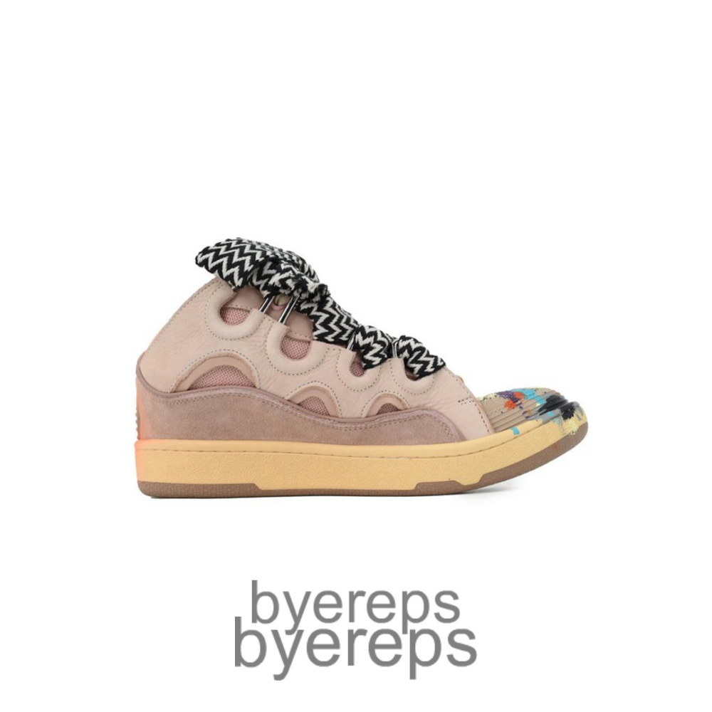 Lanvin Gallery Dept Curb Sneakers Pink