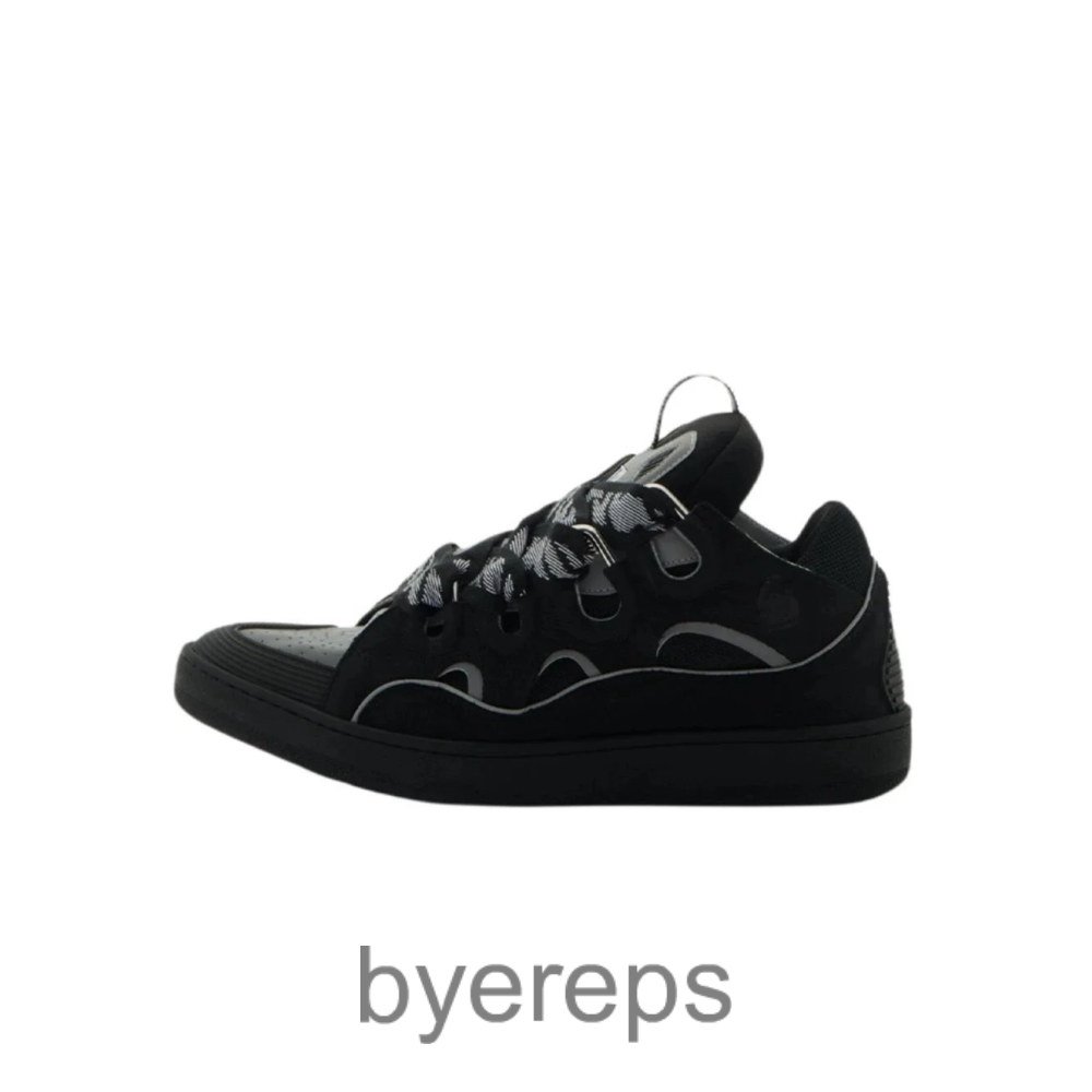 Unbranded Lanvin Leather Curb Triple Black — photo 2 of 4