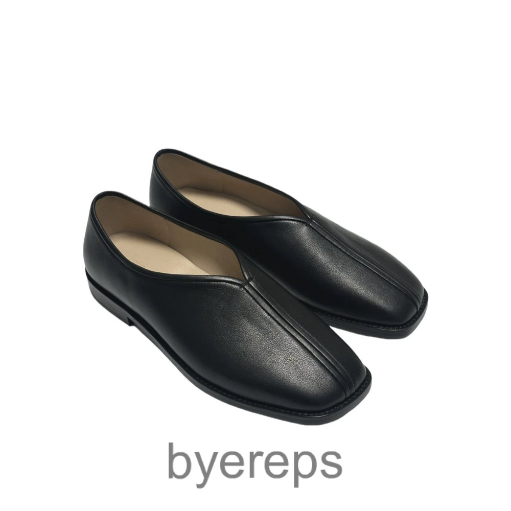 Lemaire Leather Loafers