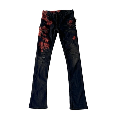 LGB Bootcut Bloodstained Jeans