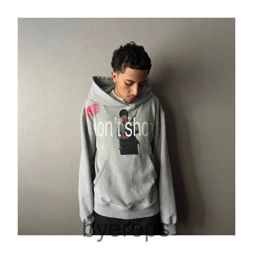 Light Green "Don't Shoot" Hoodie