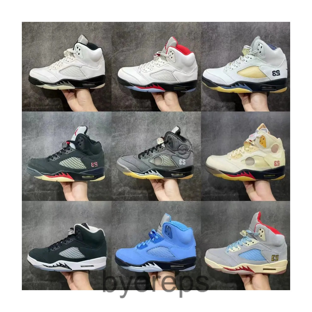 LJR-Batch Jordan 5's ( 15+ colors )