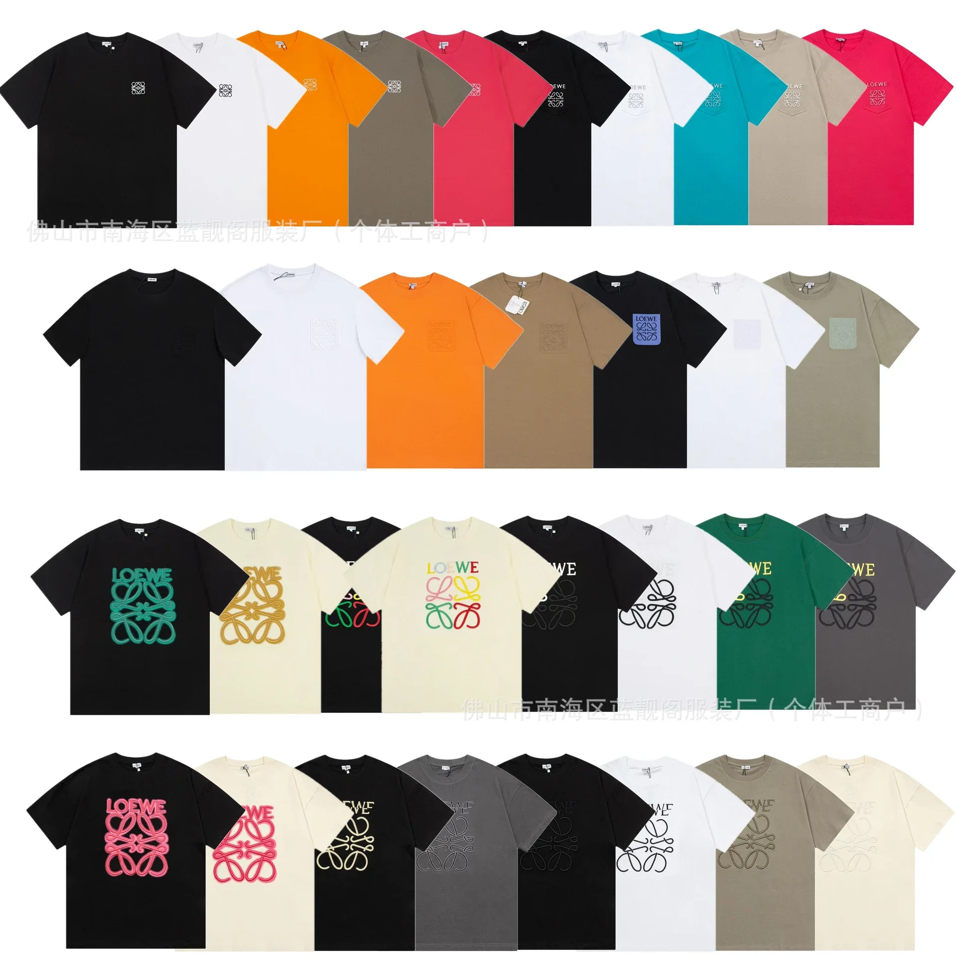 Loewe Anagram Logo T-Shirt Collection