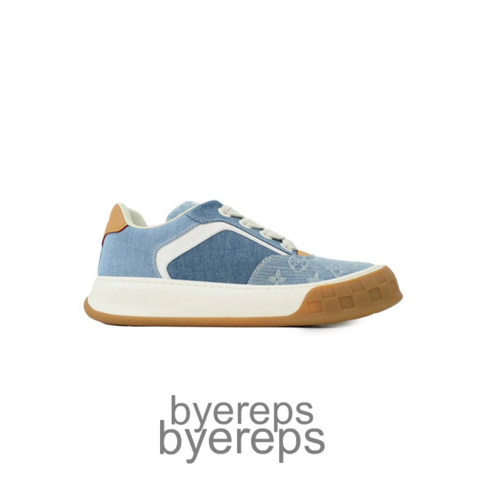 Loui Vui Tilted Sneakers Denim Blue