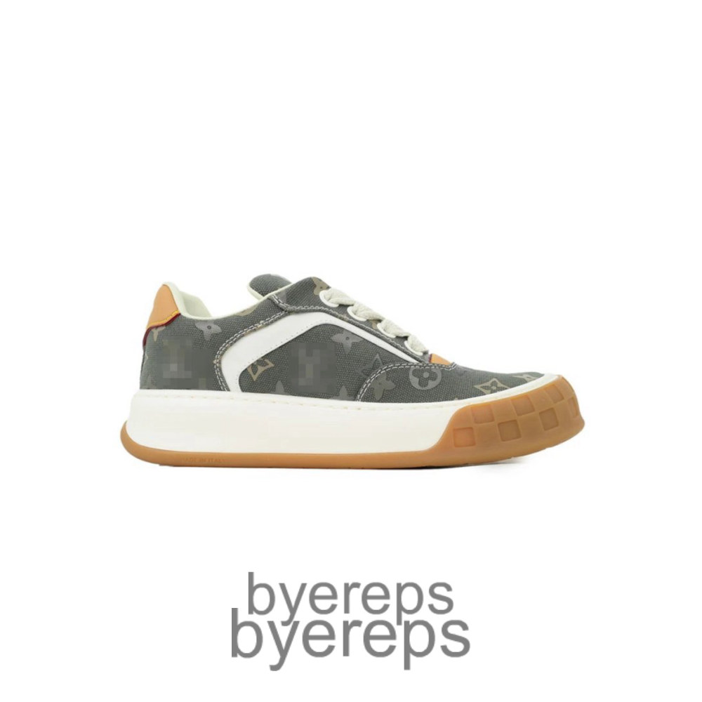 Loui Vui Tilted Sneakers Khaki Green