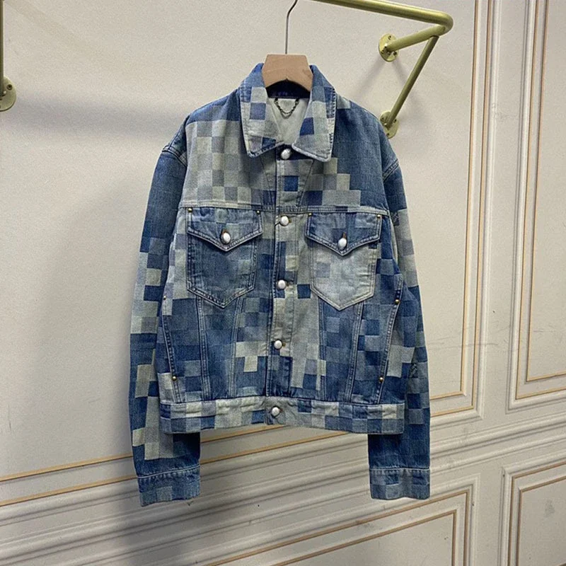 Louis Vuitton Damoflage Denim Jacket