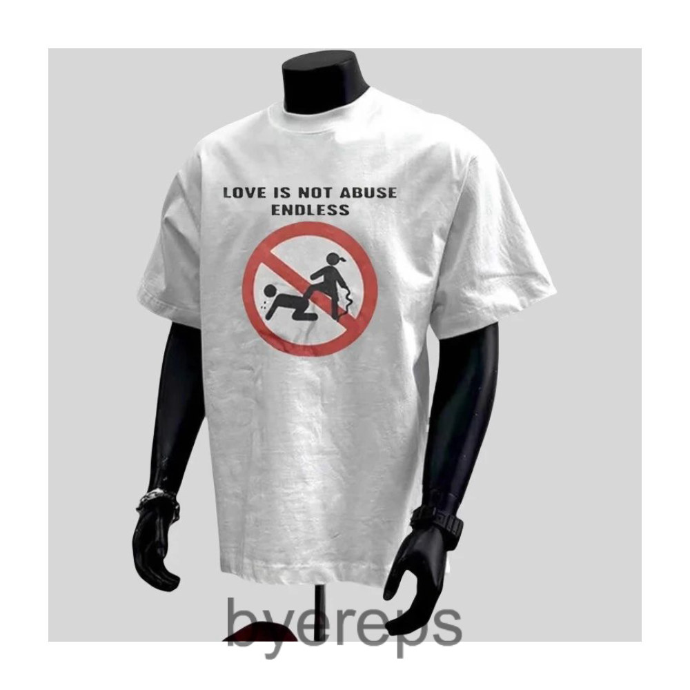Unbranded Love Is Not Abuse Tee — photo 2 of 4
