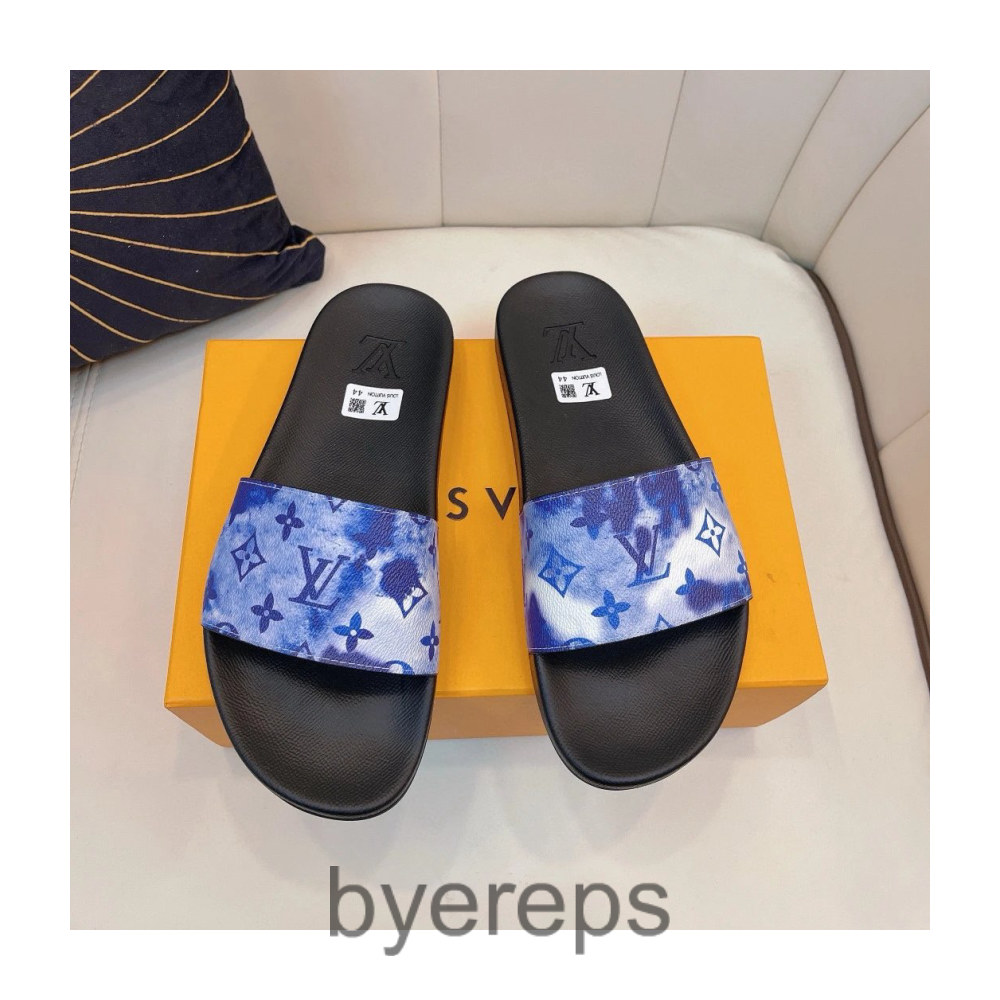 Unbranded LV Slides Black — photo 3 of 4