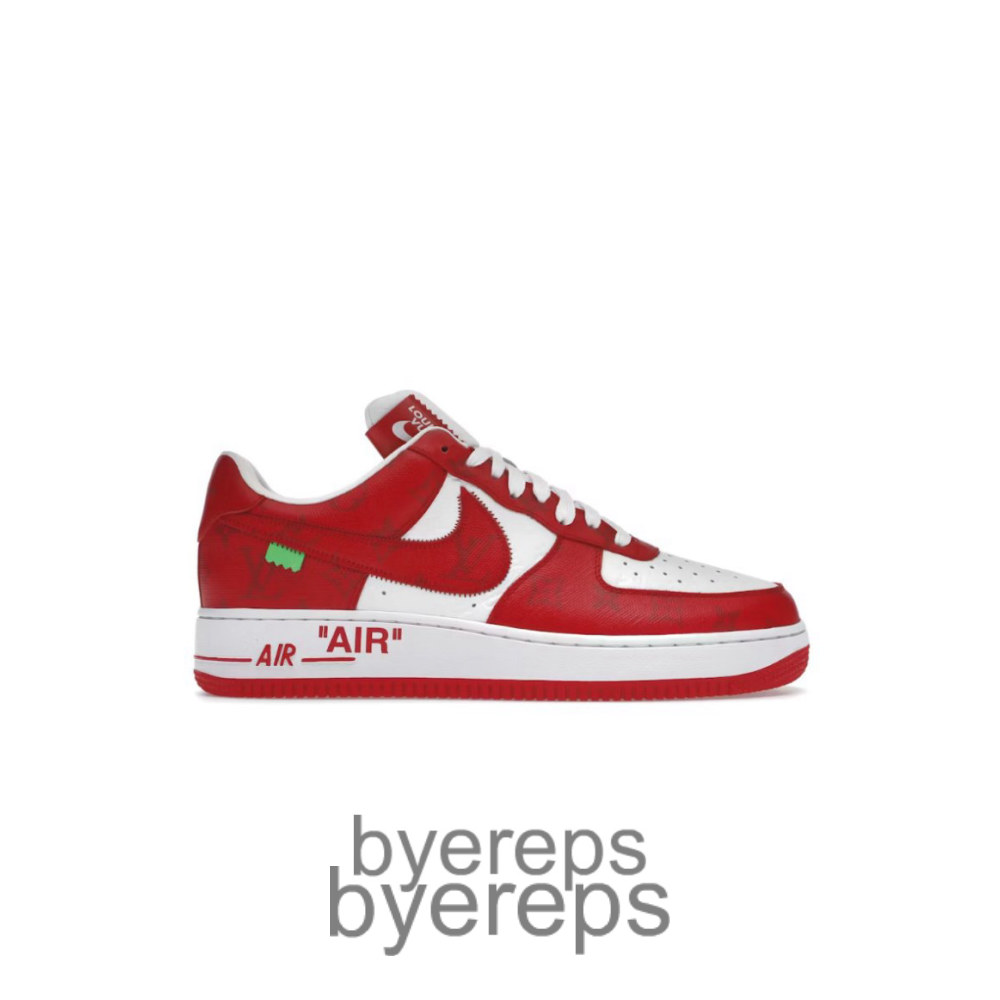 Lxv Air Force 1 Low By Virgil Abloh White Red