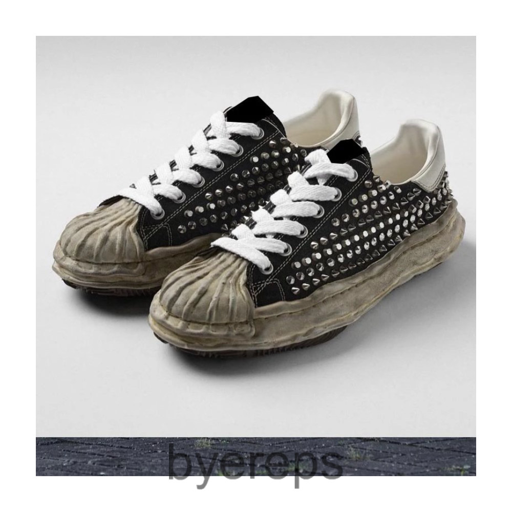 Maison Mihara Yasuhiro Maison Mihara Studded Sneaker — photo 3 of 4