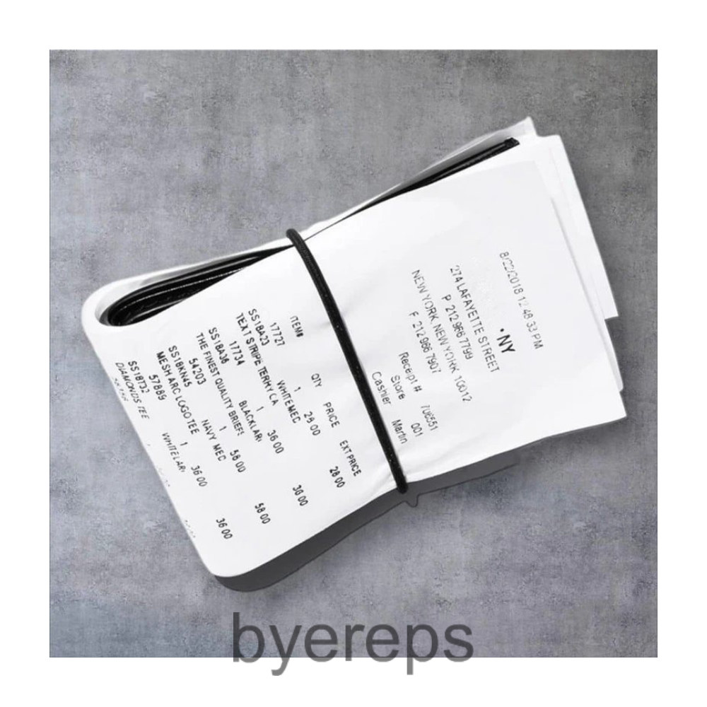 Margiela Bill / Receipt Wallet (Mid Fake)