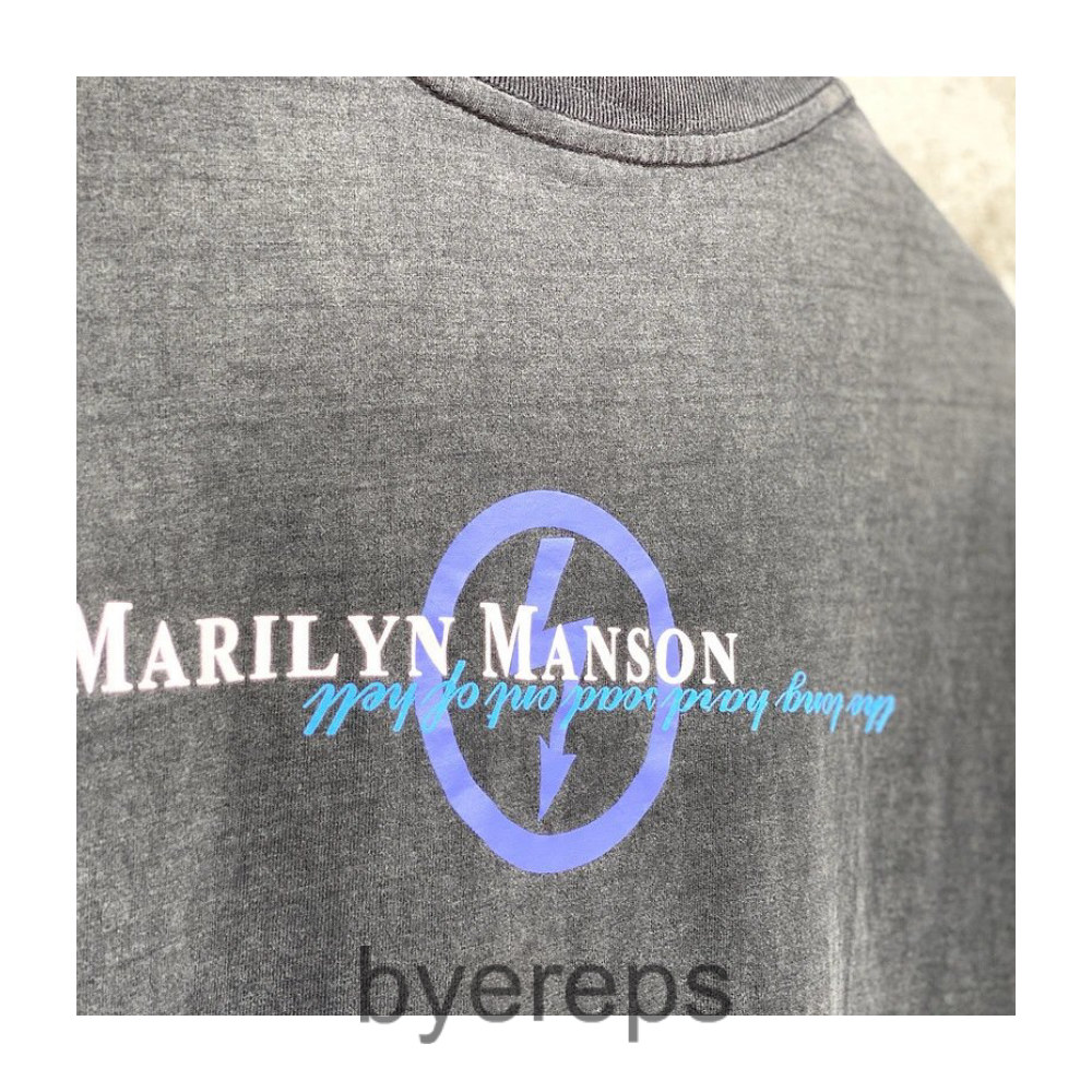 Unbranded Marilyn Manson graphic tee — photo 4 of 4